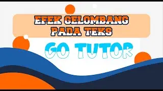 [Tutorial Coreldraw] Membuat efek gelombang pada teks/gambar menggunakan clipping mask Indonesia