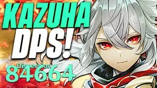 KAZUHA ENCORE PLUS FORT ! Il devient mon 5★ Préféré ! (+ Combo Caché) - Genshin Impact