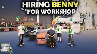 GTA 5 - BENNY INTERVIEW FOR GALAXY WORKSHOP  [EP 47] Rich Life Series S02 - GTA V Mods Urdu