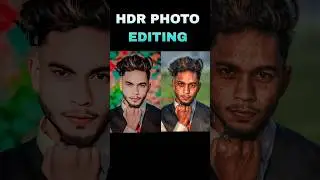 HDR Photo Kaise Edit Kare || Autodesk photo editing|| face gora kaise kare #photoshop  #shorts
