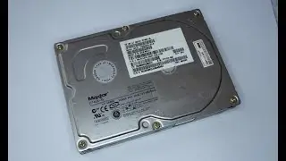 Как разобрать Жесткий Диск Maxtor D740X-6L