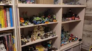 LEGO ROOM Update | Themes on Shelves (Power Miners, Adventurers, Rock Raiders, Pharaoh's Quest)