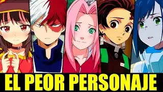 What is the WORST ANIME CHARACTER of 2021 in the WORLD according to OTAKUS? ANIME with the WORST ...