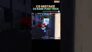 Cs rank mistakes | cs rank grandmaster push trick | win every cs rank with random #shorts