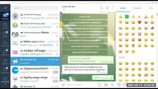 How to create post buttons in telegram channel