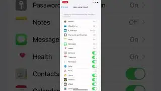 Sync Apple Notes on an iPhone and Mac via iOS settings 