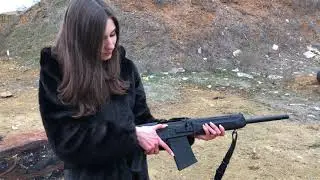 Сайга-20К, отдача.