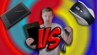 Grafiktablett vs Maus | Womit ist man schneller?