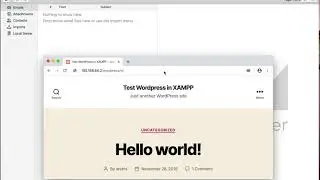XAMPP OSX email catching