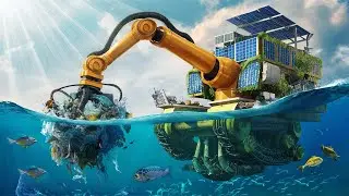 These Massive Ocean Cleaning Machines will cleanup the Ocean in style