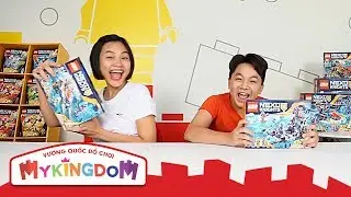 Lắp ráp Trường Thương Đấu Của Lance 70348 và Chiến Xa Của Ruina 70349 | REVIEW LEGO Nexo Knights