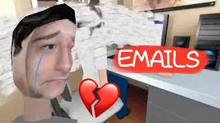 Yandere dev gets emails.