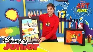 Art Attack Bastelclip #28 - Comic Bild | Disney Junior