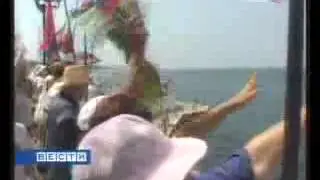 RTR  Morskoi boi megdu Rossiei i Gruziei   RTR  Podrobnosti unictogeniy rka &quo lovi tv