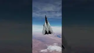 F-14B Tomcat in supersonic vertical climb
