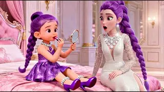 😱 OMG!💄Baby Rumi Doing Her First Makeup Like Her Mom Rumi | KPOP Demon Hunters