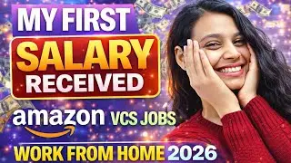 Amazon VCS Job Salary Reality | My Actual Earnings in Rupees (₹) with Salary Slip | 2026 | WHF Jobs