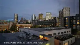 Seattle Sunset Time-Lapse, Lumix GH5
