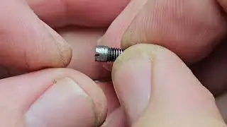 Savage 94 single shot shotgun Stripped firing pin retaining screw pt3