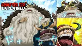 ONE PIECE MANGA CHAPTER 1135 EXPLAINED IN HINDI | REAL POWER OF SHANKS'S BROTHER #onepiece