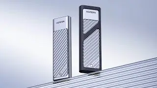 Внешний бокс M2 NVME SATA SSD USB C USB 3 2 Gen 2 10 Гбит/с Thunderbolt 3 Ugreen алюминий