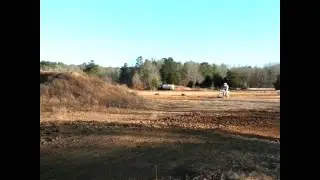Mathew Weakley getting big air at Vet MX