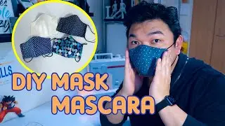 COMO FAZER MASCARA DE TECIDO PASSO A PASSO (MOLDE GRATIS) HOW TO SEW MASK