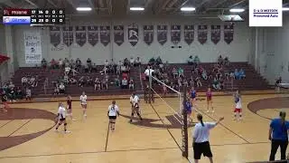 Roane Co. vs Gilmer Co. JV Volleyball Match (video only)