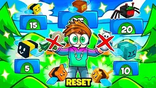 I Restarted Bee Swarm Simulator.. FIRST Bees NO MACRO & 25 Bee Zone UNLOCKED! (Noob To Pro Ep 1)