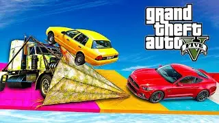 Car Vs Car Parkour Race Gta 5 | Gta 5 Online | Gta 5 Parkour Races