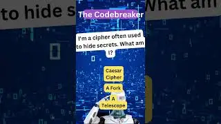 "Riddle #13: The Secret Cipher Challenge | What's Hidden Within? (Brain Teaser)"