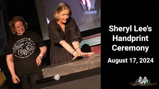 Sheryl Lee's Handprint Ceremony at the North Bend Theatre on August 17, 2024