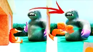 Garten of Banban images turned into AI fever dream