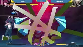 「Under Night In-Birth 2: Sys:Celes」Hiiory vs RAIKANAMI FT10 - Set 1