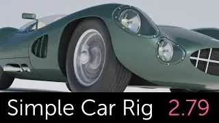 Blender Car Rigging Tutorial (Simple Technique)