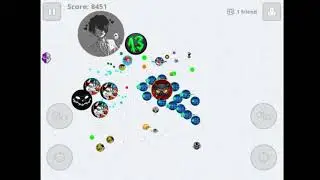 Agar.io mobile troll people with BOT name and takeover with zoom 100% working no root