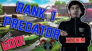 APEX WORLD RANK #1 with Xednim 🔥 - Insane Gameplay by Apex Predator - Goat🐐