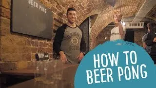How to play beer pong