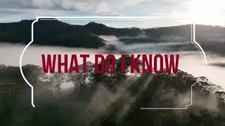 WHAT DO I KNOW      by Sir DON Pedro