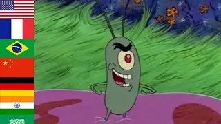 Plankton's F.U.N. Song in 17 different languages