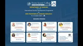 International Faculty Development Programme on NEW FRONTIERS IN LITERARY RESEARCH