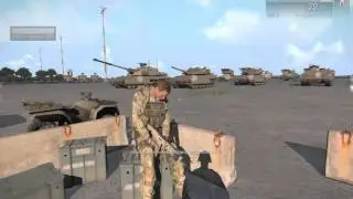 Играем в ArmaIII #2 Катаемся по натовской базе.