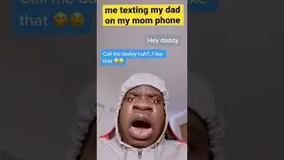 When you text your dad on your mom phone 😂