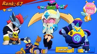 All 104 Brawlers & All Skins Losing Animations | Bolt, Starr Nova, Damian in Brawl Stars