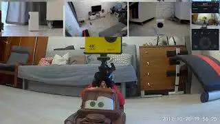 Xiaomi Dafang test moving tracking function, тестирую функцию слежения на камере Xiaomi Dafang.