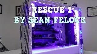 Project Rescue 1 Custom Fractal Design Define S Case Mod - Crazy Gaming PC Build