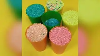 Крашу рис для сенсорных игр.