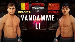 # QUARTAS DE FINAL # TORNEIO MUNDIAL  [ Vandamme VS Chong Li ] UFC 4