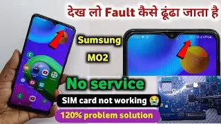 Sumsung galaxy m02 no Service problem solution|| M02 no sim card problem solution