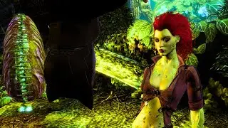 Batman Arkham City - Catwoman gets some assistance from Poison Ivy - (PC FullHD) [1080p60FPS]
